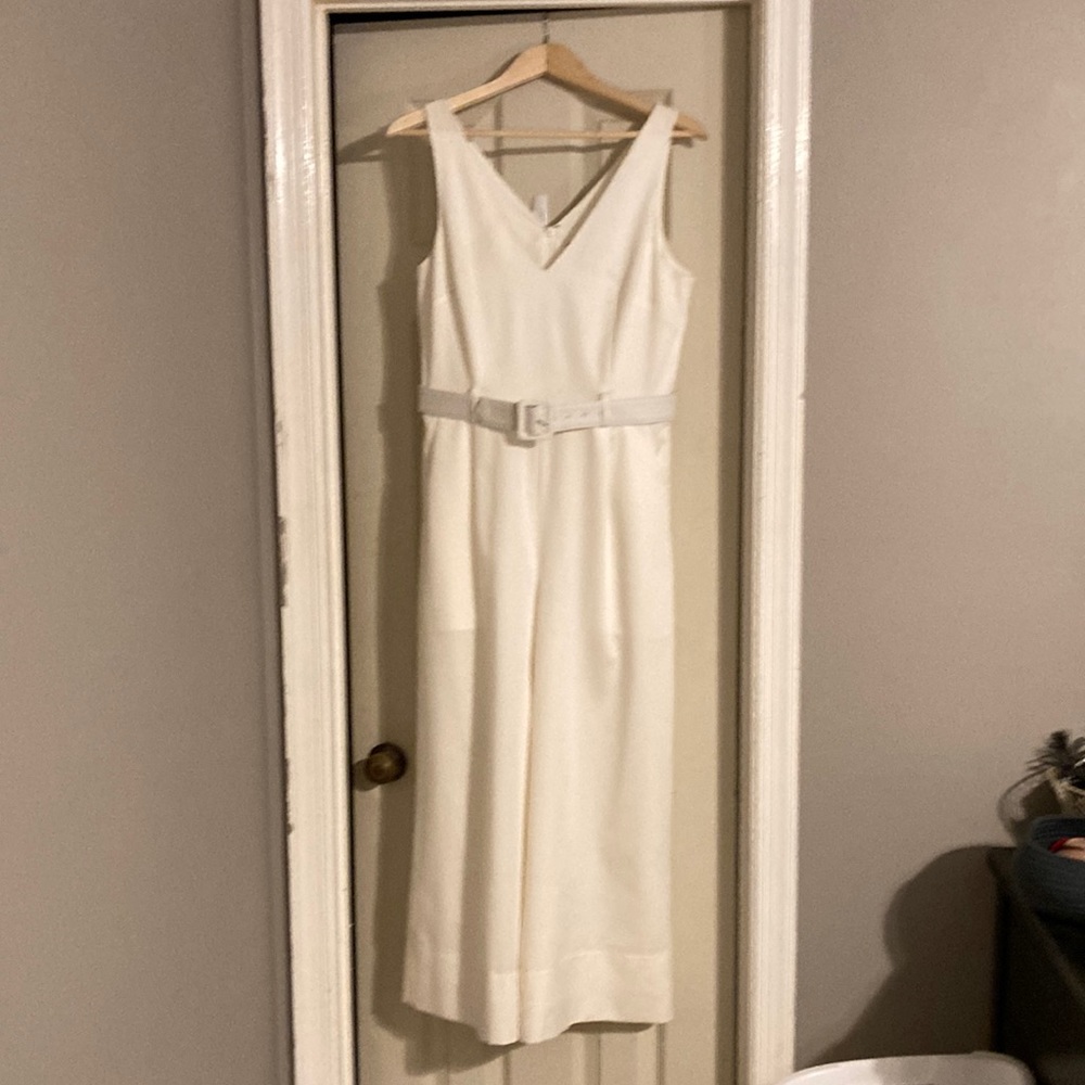 Cream lady’s jumpsuit size 8